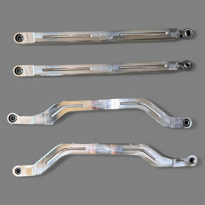 L&W Fab Adjustable 1 Heim High Clearance Radius Rods for 2024+ Polaris RZR XP 1000 - Rugged Terrain
