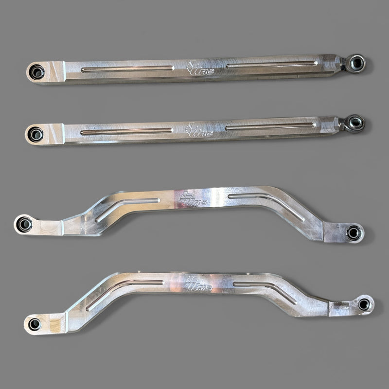 L&W Fab Adjustable 1 Heim High Clearance Radius Rods for 2024+ Polaris RZR XP 1000 - Rugged Terrain