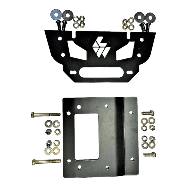 L&W Fab Winch Mount for Kawasaki KRX 1000 - Rugged Terrain