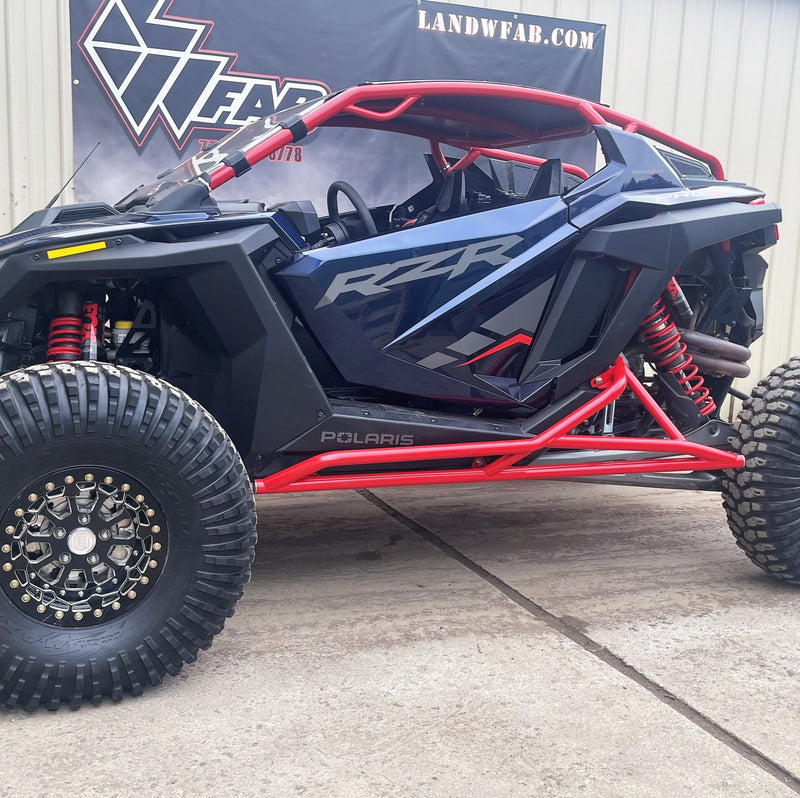 Red Pro R L&W Fab Tree Kickers Polaris RZR Pro R – Rugged Terrain