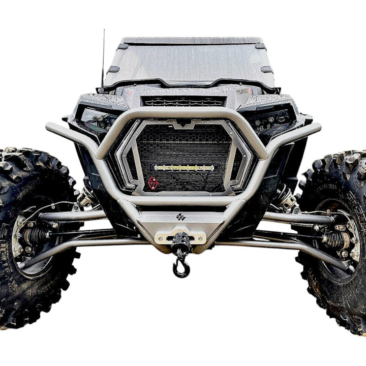 L&W Fab Front Winch Bumper for RZR Turbo S - Rugged Terrain