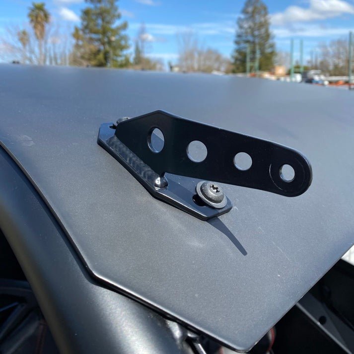 Factory UTV Polaris RZR Pro R Light Bar Brackets - Rugged Terrain