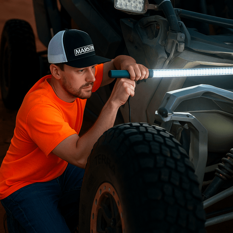 Marshin Whips 16FT Lead For Work Light - Rugged Terrain