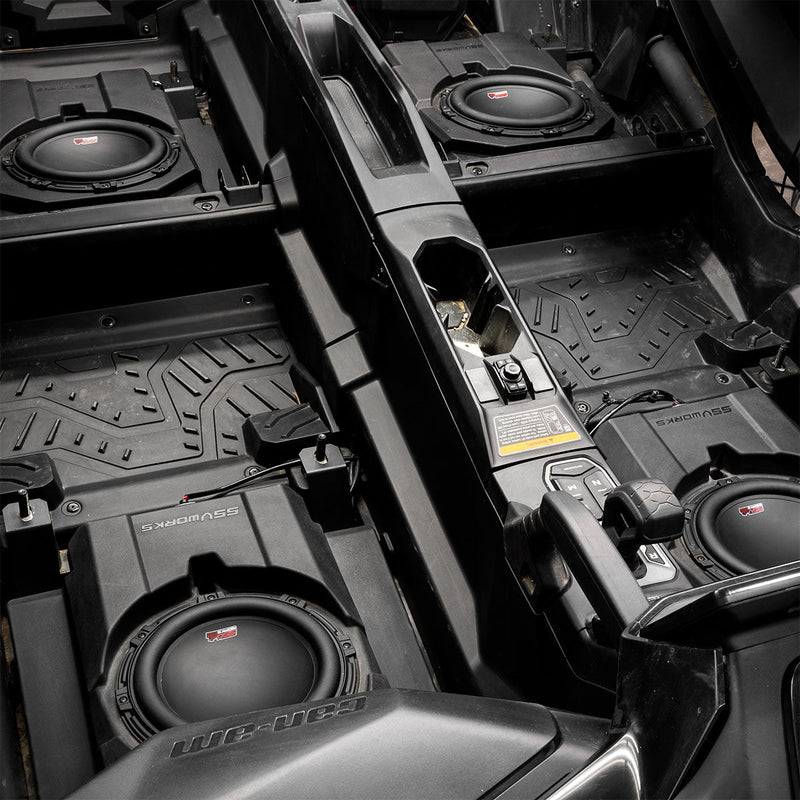 2024 - 2026 Can - Am® Maverick R 4 - Seater Rear - Seat (LH or RH) Subwoofer Enclosure - Rugged Terrain