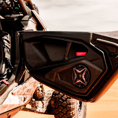 2024 - 2026 Can - Am® Maverick R 6.5" Lower Door - Pocket Speaker - Pods - Rugged Terrain