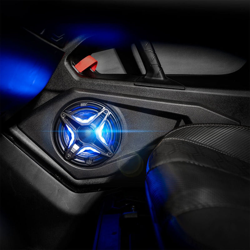 2024 - 2026 Can - Am® Maverick R 6.5" Lower Door - Pocket Speaker - Pods - Rugged Terrain