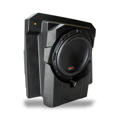 2024 - 2026 CanAm® Maverick R Front Under - Seat 850watt 10" Subwoofer Add - On for Factory JL® System - Rugged Terrain