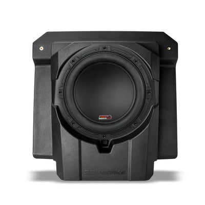2024 - 2026 CanAm® Maverick R Front Under - Seat 850watt 10" Subwoofer Add - On for Factory JL® System - Rugged Terrain