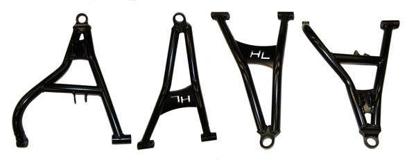 High Lifter Front Forward Upper & Lower Control Arms for Polaris General 1000