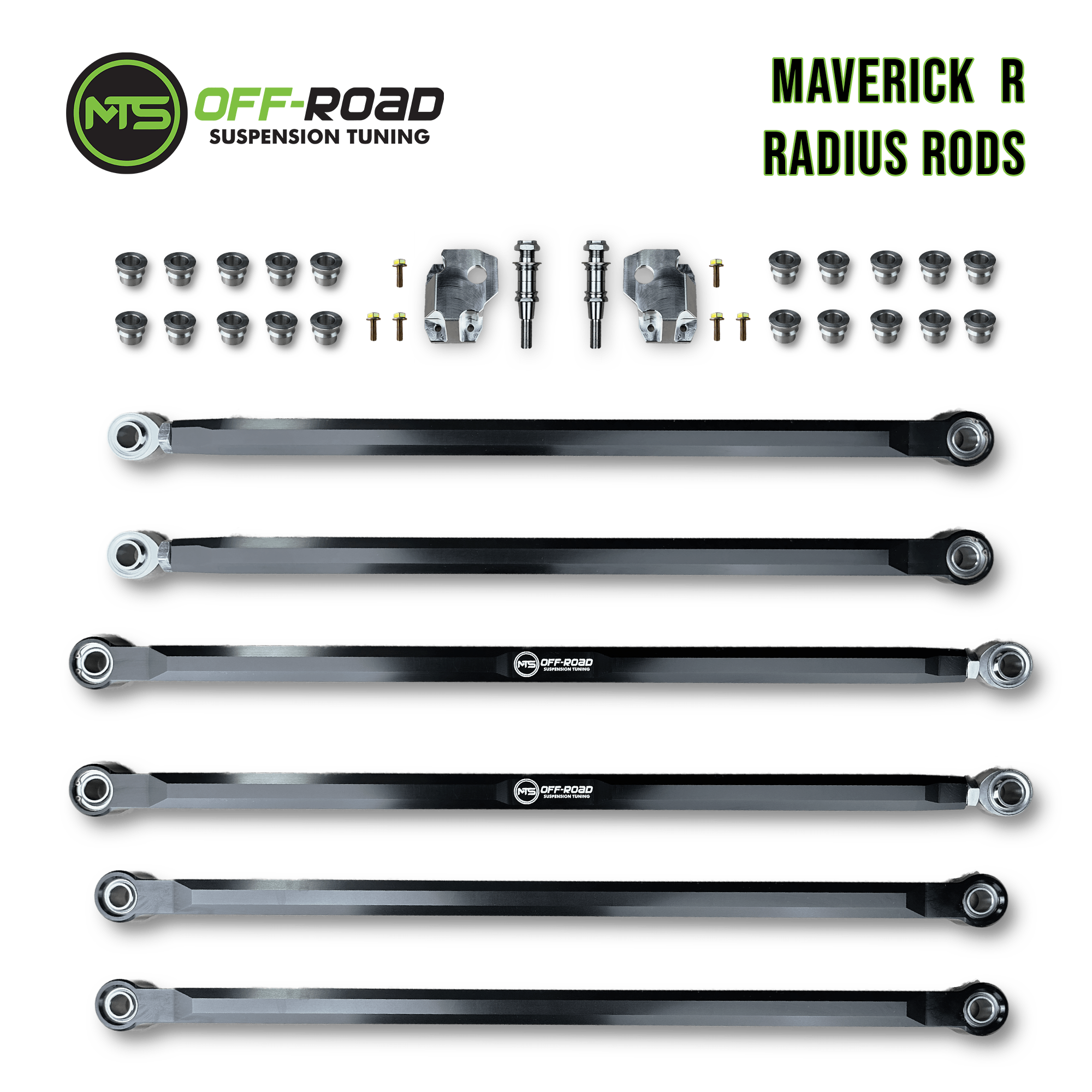 MTS Off-Road Can-Am Maverick R Radius Rods – Rugged Terrain