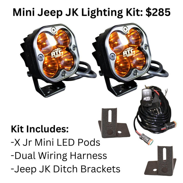 ATC X Jr Jeep JK Lighting Kit - Rugged Terrain
