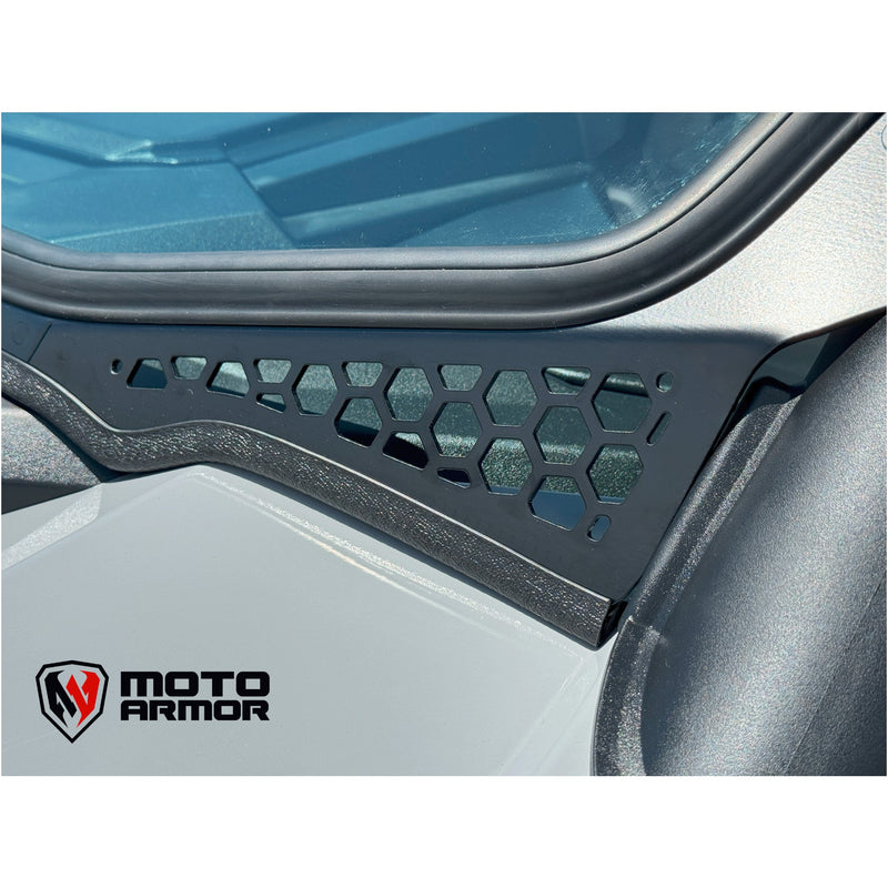 Moto Armor MAX Visibility Full Glass Windshield for Polaris RZR Pro XP / Turbo R / Pro R