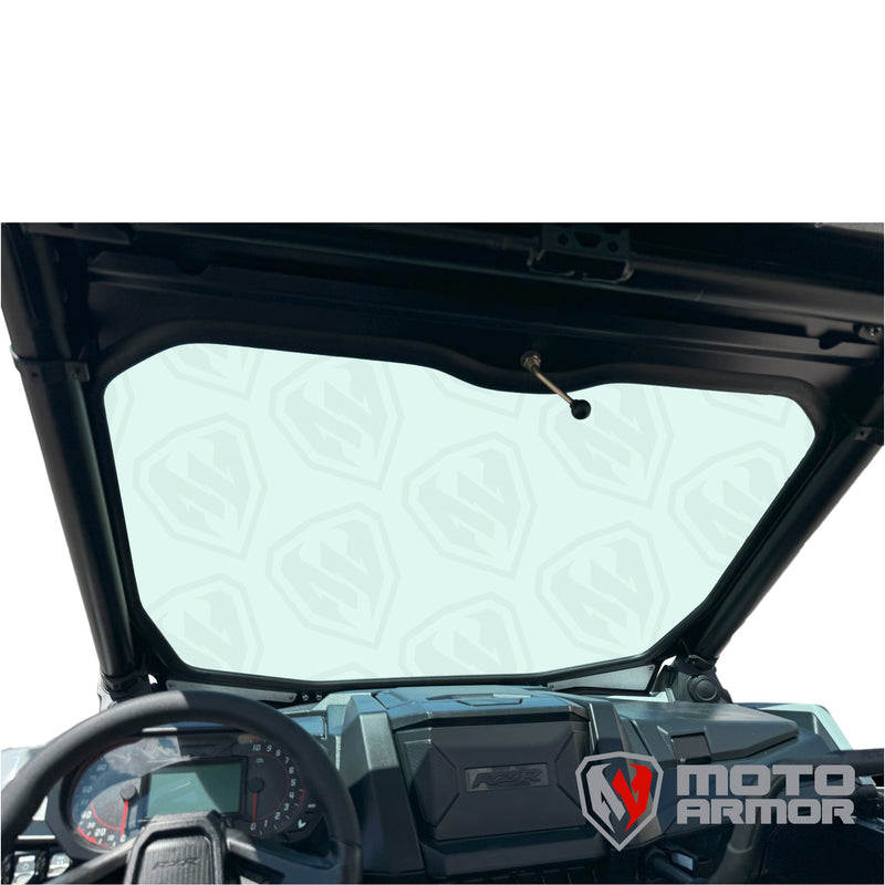 Moto Armor MAX Visibility Full Glass Windshield for Polaris RZR Pro XP / Turbo R / Pro R