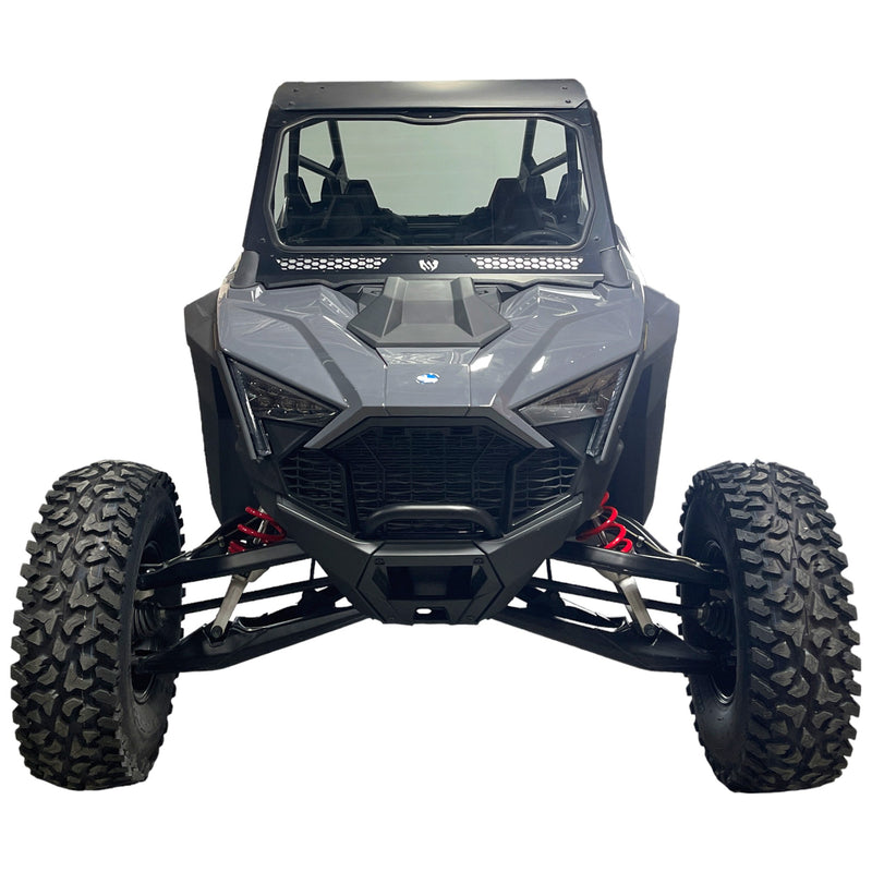 Turbo R Pro Armor Rath Moto Armor Two Vent Glass Windshield for RZR Pro XP / Turbo R / Pro R ...