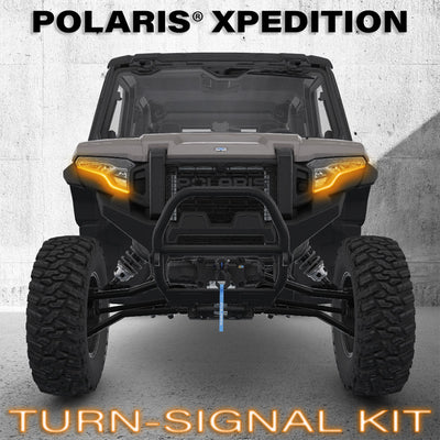 Turn - Signal Plug - & - Play Kit | 2024 - 2026 Polaris Xpedition | Sequential Front LED Lights w/Taillight Integration - Rugged Terrain