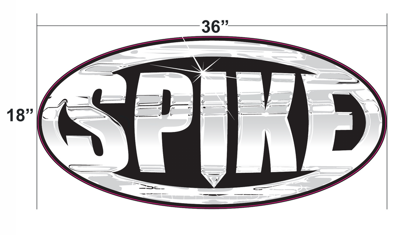 Spike Power Sports Dealer Wall Sign