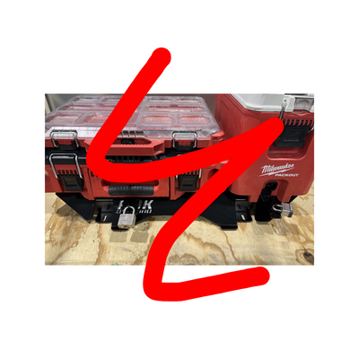 AJK Offroad Milwaukee Packout Mount Lock – Fits All AJK Packout Mounts
