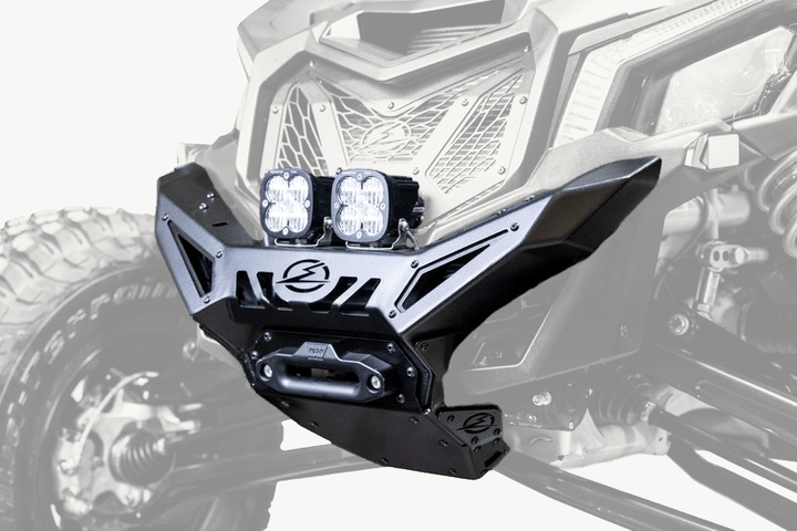 Elektric Offroad Volt Series Winch Front Bumper for 2017+ Can - Am X3 - Rugged Terrain