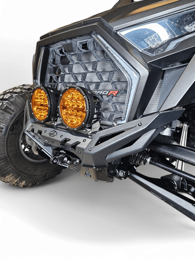 Elektric Offraod VOLT Front Winch Bumper for 2022+ Polaris RZR Pro R, Pro S, Turbo R - Rugged Terrain