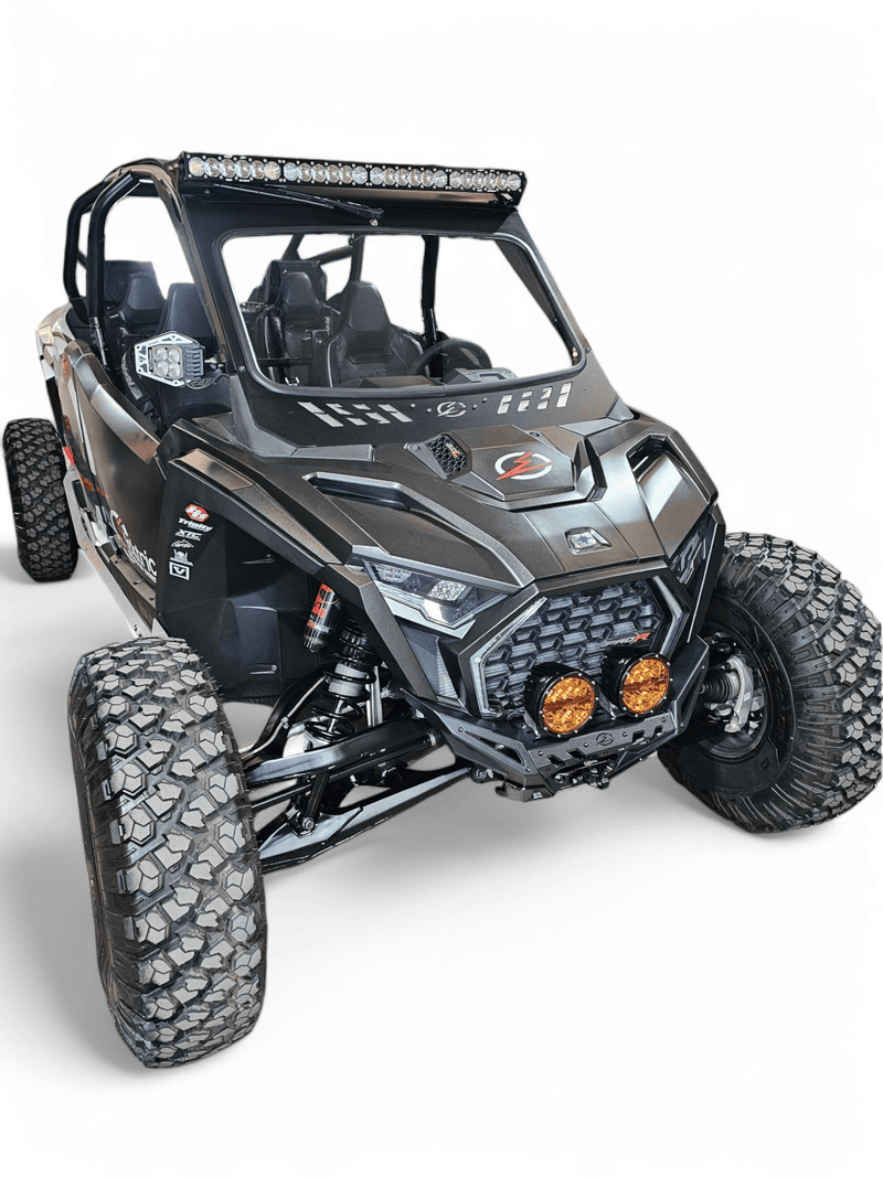 Elektric Offraod VOLT Front Winch Bumper for 2022+ Polaris RZR Pro R, Pro S, Turbo R - Rugged Terrain