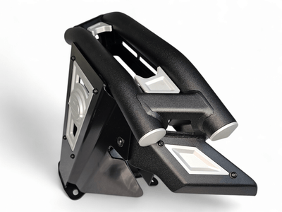 Elektrick Offroad Amp Front Bumper for 2022+ Polaris RZR Pro R, Pro S, Turbo R - Rugged Terrain