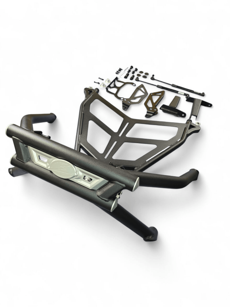 Elektric Offroad Amp Rear Tire Rack Rear Bumper Combo for 2022+ Polaris RZR Pro R - Rugged Terrain