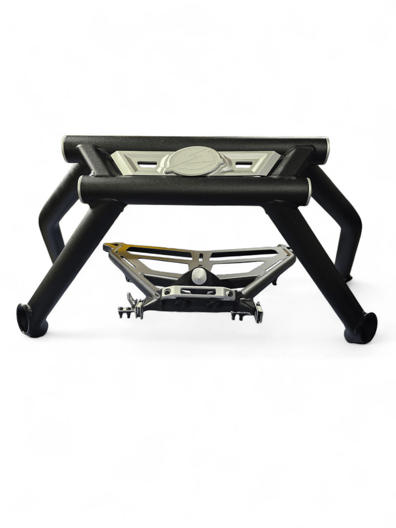 Elektric Offroad Amp Rear Tire Rack Rear Bumper Combo for 2022+ Polaris RZR Pro R - Rugged Terrain