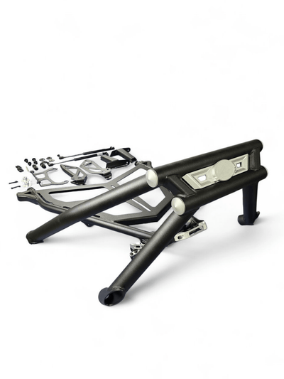 Elektric Offroad Amp Rear Tire Rack Rear Bumper Combo for 2022+ Polaris RZR Pro R - Rugged Terrain