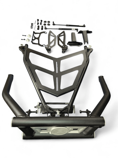 Elektric Offroad Amp Rear Tire Rack Rear Bumper Combo for 2022+ Polaris RZR Pro R - Rugged Terrain