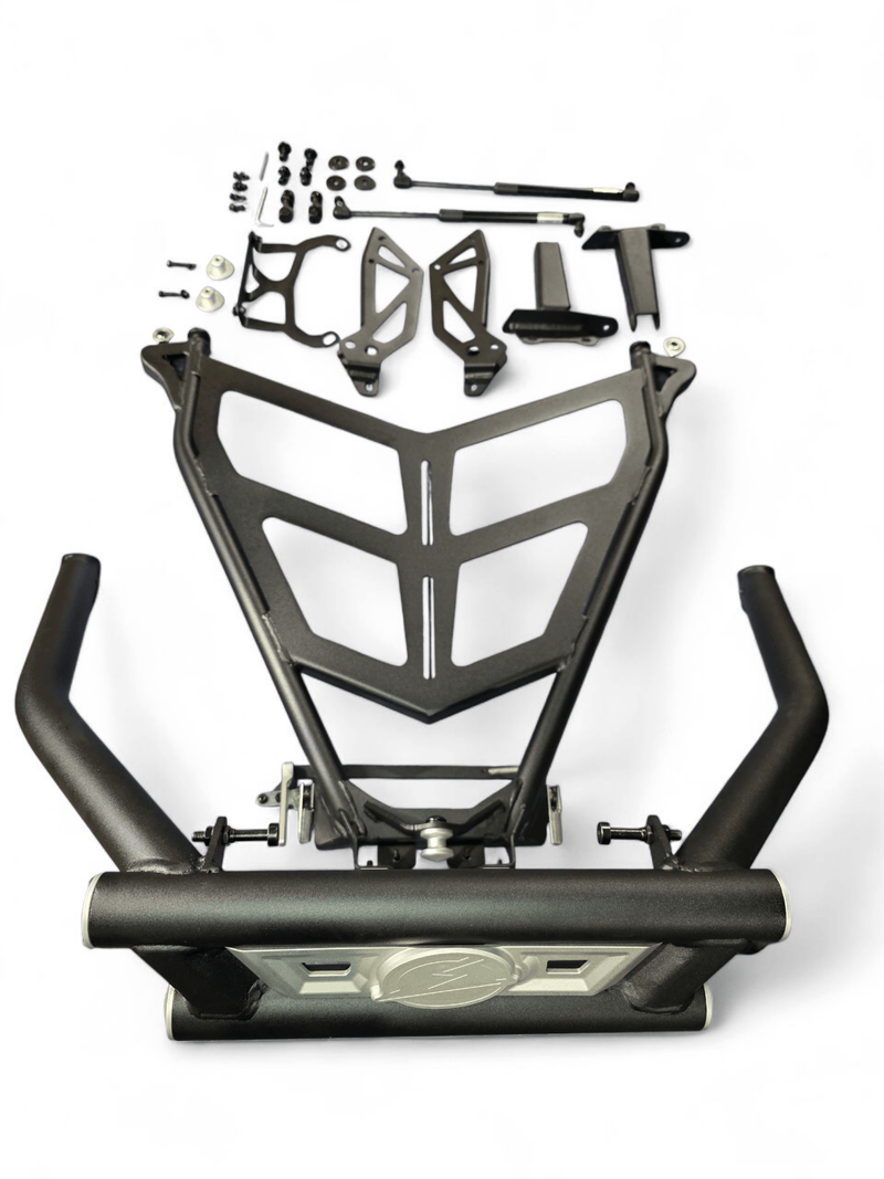 Elektric Offroad Amp Rear Tire Rack Rear Bumper Combo for 2022+ Polaris RZR Pro R - Rugged Terrain