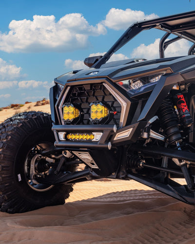 Elektrick Offroad Amp Front Bumper for 2022+ Polaris RZR Pro R, Pro S, Turbo R - Rugged Terrain