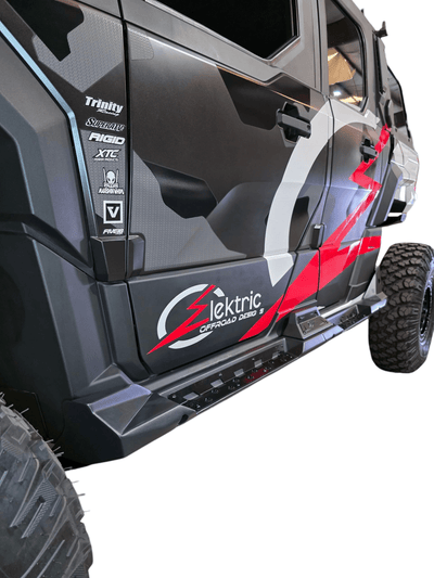 Elektric Offroad Rock Sliders for 2024+ Polaris Xpedition XP 5 / ADV 5 - Rugged Terrain
