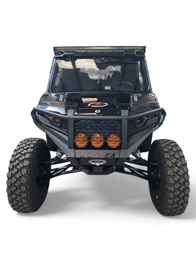 Elektric Offroad HDX Front Winch Bumper with Brush Guard for 2024+ Polaris Xpedition - Rugged Terrain