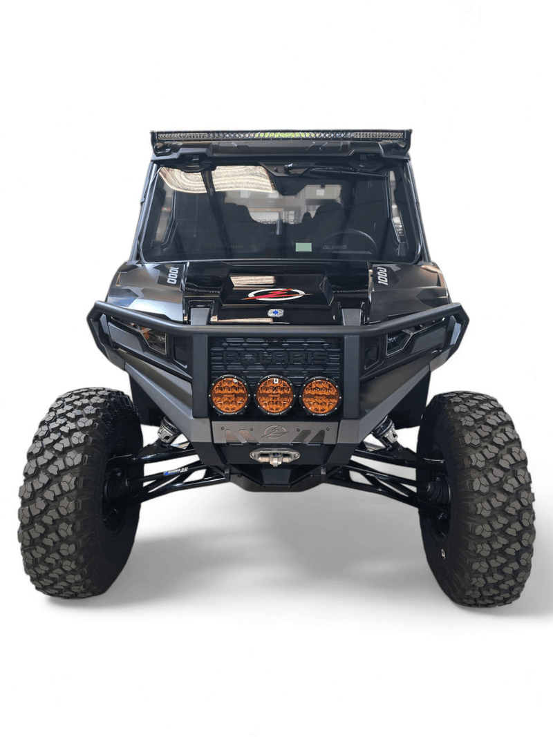 Elektric Offroad HDX Front Winch Bumper with Brush Guard for 2024+ Polaris Xpedition - Rugged Terrain