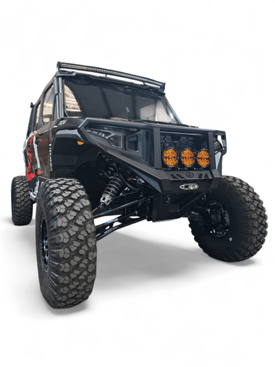 Elektric Offroad HDX Front Winch Bumper with Brush Guard for 2024+ Polaris Xpedition - Rugged Terrain