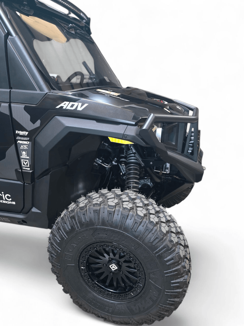Elektric Offroad HDX Front Winch Bumper with Brush Guard for 2024+ Polaris Xpedition - Rugged Terrain