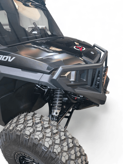 Elektric Offroad HDX Front Winch Bumper with Brush Guard for 2024+ Polaris Xpedition - Rugged Terrain