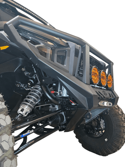 Elektric Offroad HDX Front Winch Bumper with Brush Guard for 2024+ Polaris Xpedition - Rugged Terrain