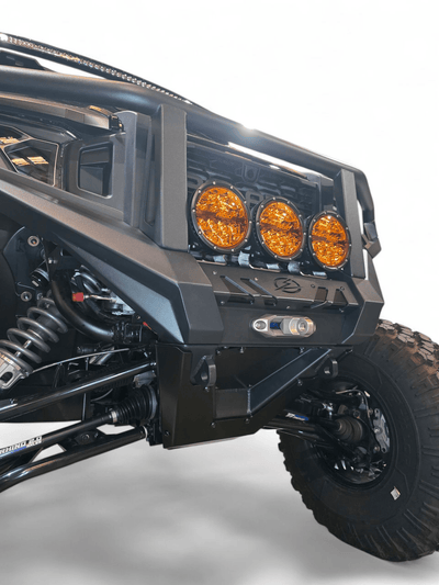 Elektric Offroad HDX Front Winch Bumper with Brush Guard for 2024+ Polaris Xpedition - Rugged Terrain