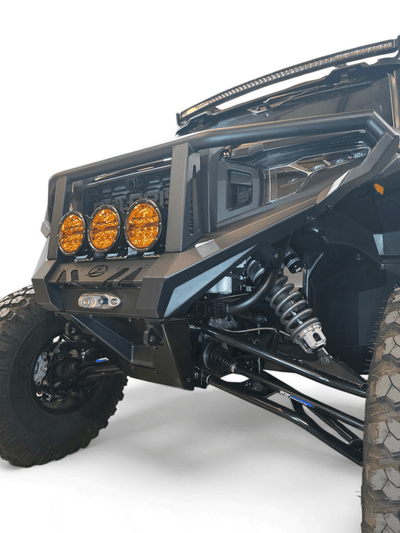 Elektric Offroad HDX Front Winch Bumper with Brush Guard for 2024+ Polaris Xpedition - Rugged Terrain