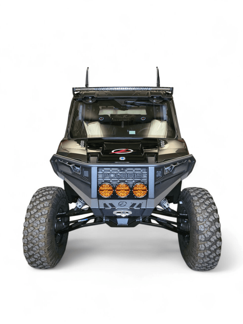 Elektric Offroad HDX Front Winch Bumper with Brush Guard for 2024+ Polaris Xpedition - Rugged Terrain