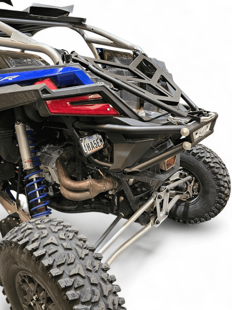 Elektric Offroad Amp Rear Tire Rack Rear Bumper Combo for 2022+ Polaris RZR Pro R - Rugged Terrain