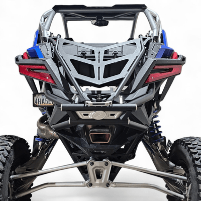 Elektric Offroad Amp Rear Tire Rack Rear Bumper Combo for 2022+ Polaris RZR Pro R - Rugged Terrain