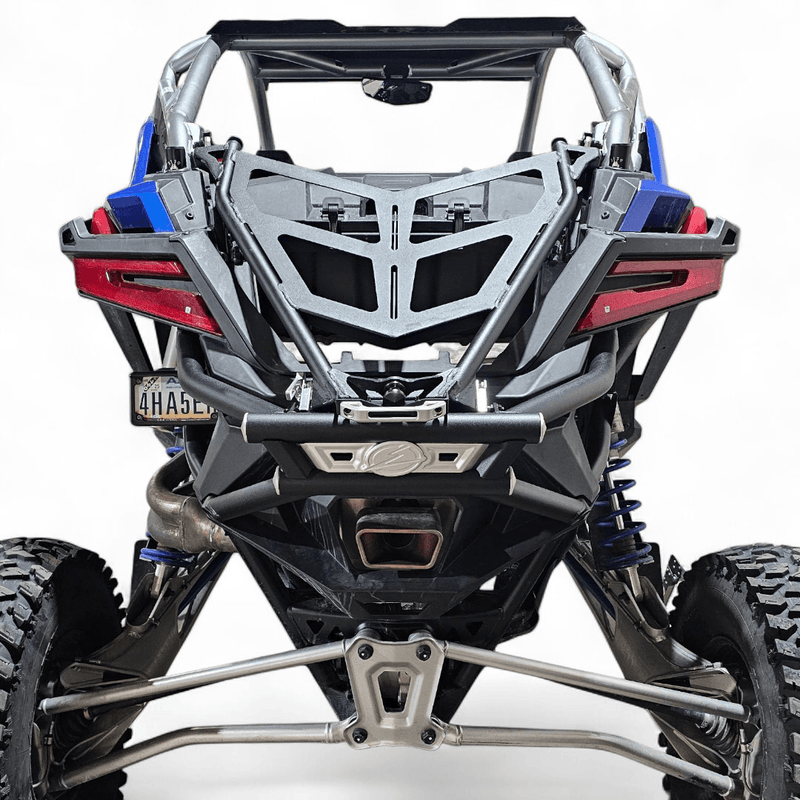 Elektric Offroad Amp Rear Tire Rack Rear Bumper Combo for 2022+ Polaris RZR Pro R - Rugged Terrain