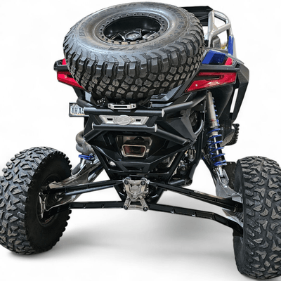 Elektric Offroad Amp Rear Tire Rack Rear Bumper Combo for 2022+ Polaris RZR Pro R - Rugged Terrain