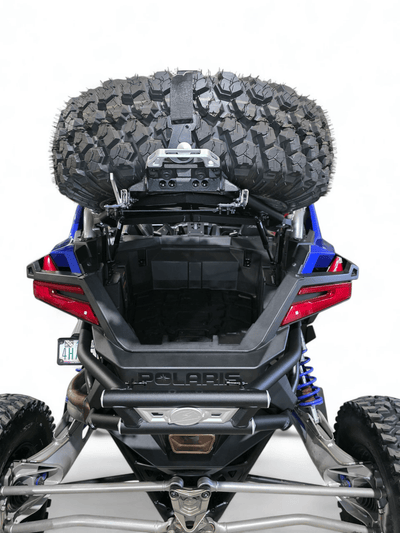 Elektric Offroad Amp Rear Tire Rack Rear Bumper Combo for 2022+ Polaris RZR Pro R - Rugged Terrain