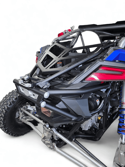 Elektric Offroad Amp Rear Tire Rack Rear Bumper Combo for 2022+ Polaris RZR Pro R - Rugged Terrain