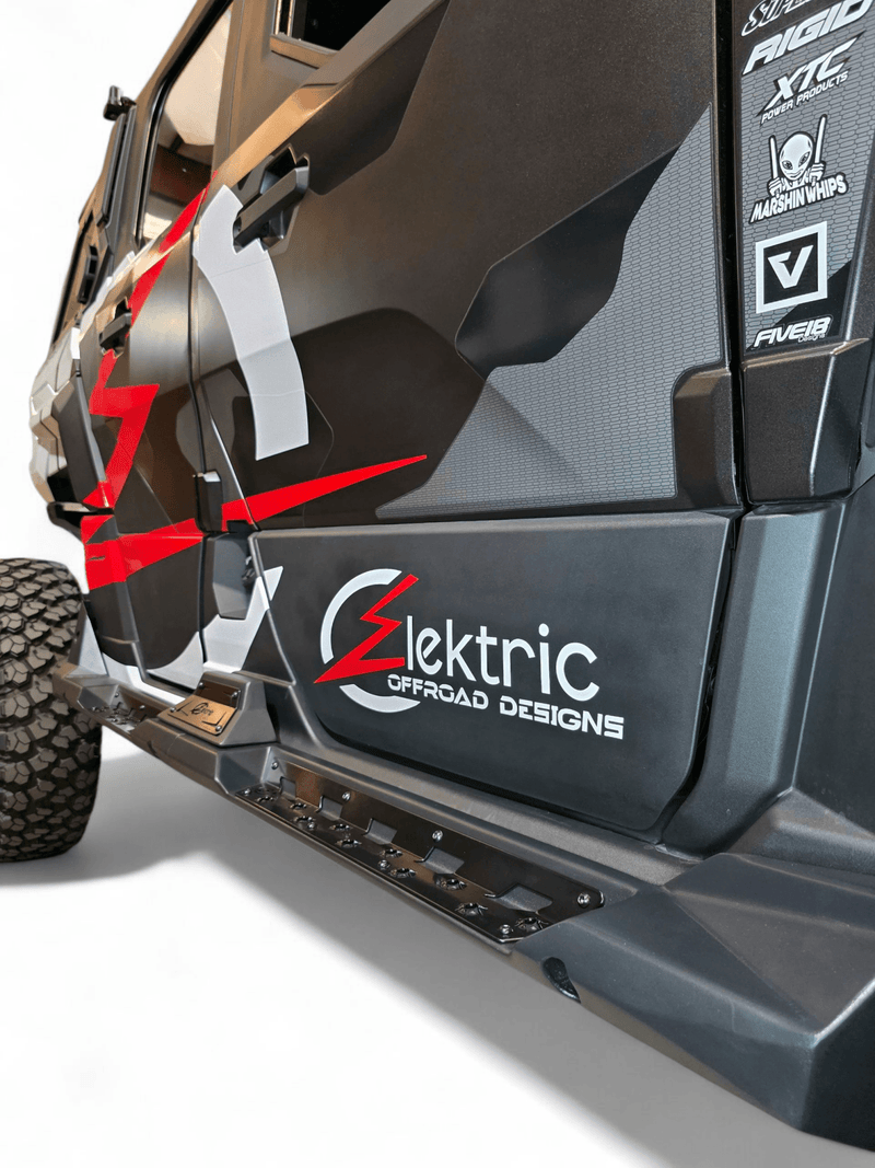 Elektric Offroad Rock Sliders for 2024+ Polaris Xpedition XP 5 / ADV 5 - Rugged Terrain