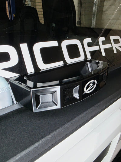 Elektric Offroad Rear Glass Handle (Anodized Black) for 2024+ Polaris Xpedition - Rugged Terrain