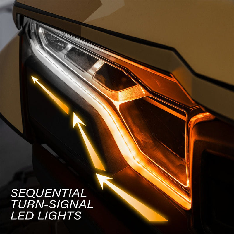 Turn - Signal Plug - & - Play Kit | 2024 - 2026 Polaris Xpedition | Sequential Front LED Lights w/Taillight Integration - Rugged Terrain